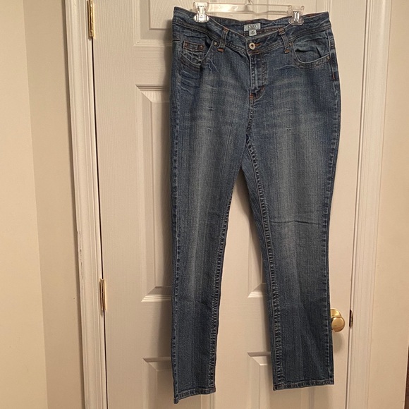 Cato Denim - Cato Women's Straight Leg Blue Jeans